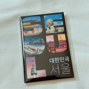 Korea souvenir magnet. NEW